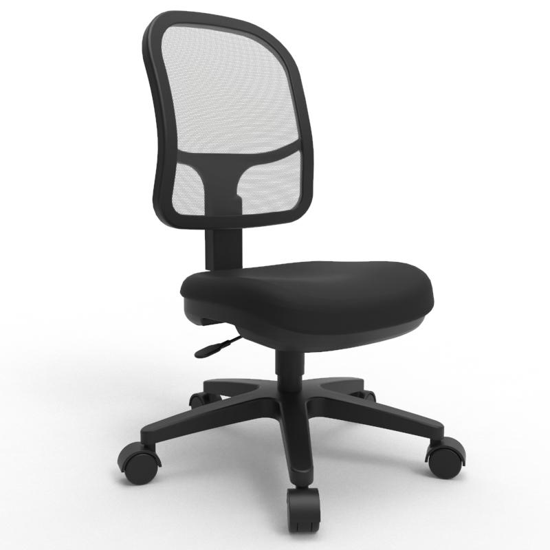 Silla De Trabajo Respaldo Mesh GS-490